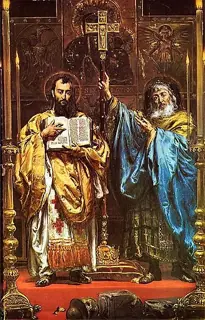 Icon of Cyril and Methodius