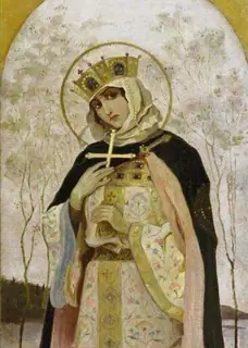 Icon of The All-Praised Olga of Kiev