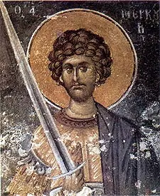 Icon of Martyr Mercurius of Smolensk
