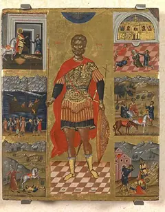 Icon of Menas of Egypt