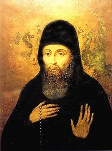 Icon of Zachariah the Ascetic of the Kiev Caves