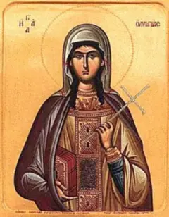 Icon of Olympias the Deaconess