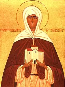 Icon of Eanswythe