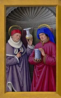 Icon of Cosmas and Damian of Cilicia