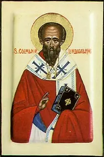 Icon of Colman of Lindesfarne