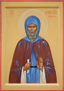 Icon of Moses the Hungarian of the Kiev Near Caves