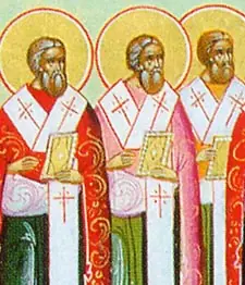 Icon of Confessors Barses and Eulogius, Bishops of Edessa