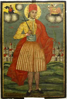 Icon of George the New Martyr of Ioannina