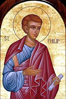 Icon of Philip of the Seventy, One of the Seven Deacons