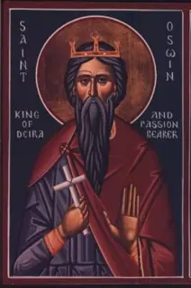 Icon of Oswin the Martyr of Deira