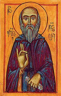 Icon of Euthymius the Elder of Saint John the Baptist Monastery