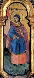 Icon of Argyrios the New-Martyr of Epanomi
