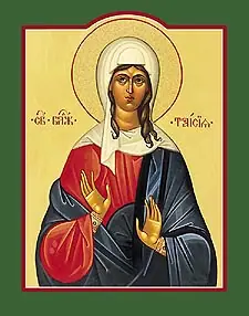 Icon of Thais of Egypt