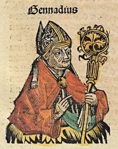 Icon of Gennadius of Constantinople