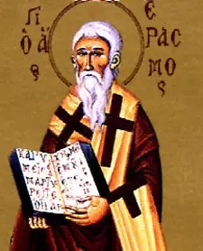 Icon of Erasmos of Ochrid & his Companion Martyrs
