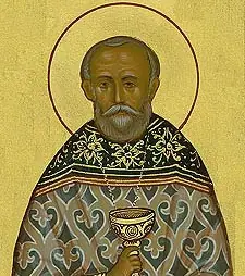 Icon of Repose of Saint Alexis Toth
