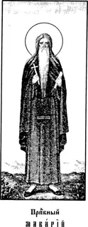 Icon of Macarius the Faster
