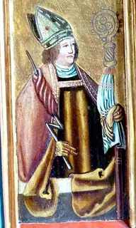 Icon of Confessor Erasmus of Formia in Campania