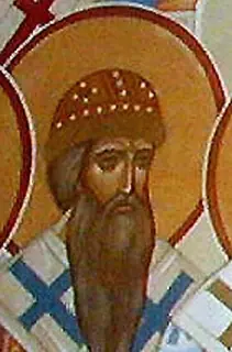 Icon of Repose of Saint Cyprian